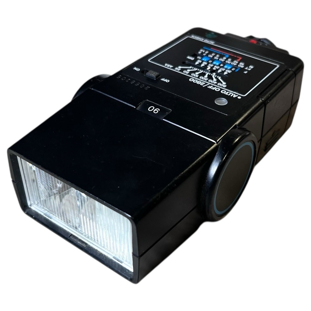 Vivitar 2800 Shoe Mount‎ Electronic Flash Auto Thyristor Working